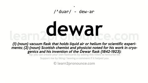 dewar's pronunciation scotland.